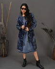 Blueberry Ice - Taylor Coat Jacket