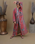 Peach Ice - Robe Kaftan