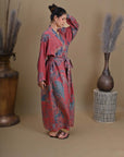 Peach Ice - Robe Kaftan
