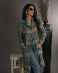 Green Grey - Blazer Coat Jacket