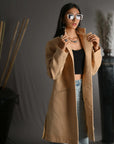 Pastel Orange - Blazer Coat Jacket