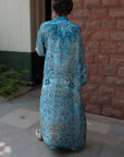 Azure Blue - Robe Kaftan