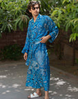 Azure Blue - Robe Kaftan