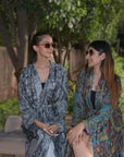Black Multi - Robe Kaftan