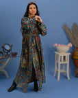 Black Multi - Robe Kaftan