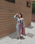 Lipstick Pink - Robe Kaftan