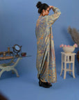 Pure Peach - Robe Kaftan