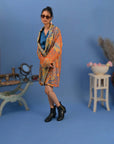 Pure Peach - Kaftan Shirt