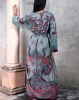 Red Ocean - Robe Kaftan