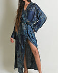 Navy Night - Robe Kaftan