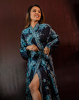 Midnight Blue- Robe Kaftan