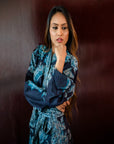 Midnight Blue- Robe Kaftan