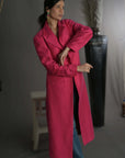 Blue and Pink - Taylor Coat Jacket