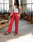 Baby Pink Red - Pants