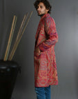 Barcelona Red - Swing Coat Jacket