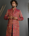 Barcelona Red - Swing Coat Jacket