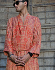 Orange Passion - Robe Kaftan