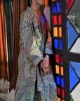 Tea Green Leaf - Robe Kaftan