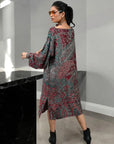 Wine Leaf - Dress