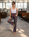 Wine Leaf- Pants