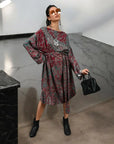 Wine Leaf - Dress