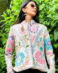 Pink Purple - Suzani Quilt Jacket