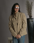 Warm Sand - Suzani Quilt Jacket