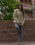 Warm Sand - Suzani Quilt Jacket