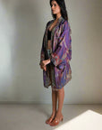 Black Berry Gold - Robe Kaftan