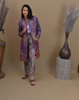 Black Berry Gold - Jodhpur Suit Set