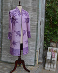 Blueberry Ice - Swing Coat Jacket