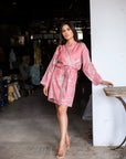 Baby Pink- Robe Kaftan