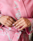 Baby Pink- Robe Kaftan