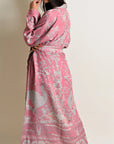 Baby Pink- Robe Kaftan