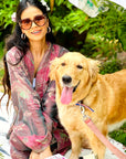 Fairy Green Pink - Robe Kaftan