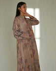 Fairy Green Pink - Robe Kaftan