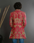 Guava Pink - Jodhpur Coat Jacket