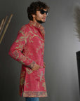 Guava Pink - Jodhpur Coat Jacket