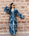 Mavricks Blue - Robe Kaftan