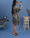 Midnight Moon- Kaftan Shirt