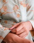 Peach Apricot - Robe Kaftan