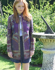 Purple Champagne - Jodhpur Coat Jacket