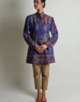 Purple Champagne - Jodhpur Coat Jacket