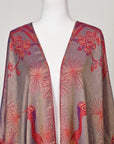 Red Blue - Cape Poncho