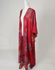 Red Blue - Cape Poncho