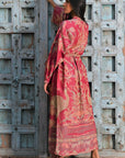 Salmon Pink- Robe Kaftan