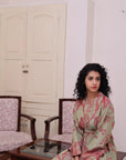 Salmon Pink- Robe Kaftan