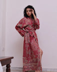 Salmon Pink- Robe Kaftan