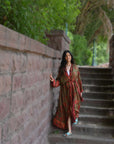 Vintage Rose - Robe Kaftan