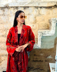 Vintage Rose - Robe Kaftan